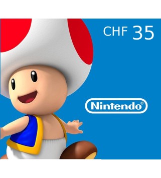 eShop Prepaid Card CHF 35 CH Nintendo eShop Key 